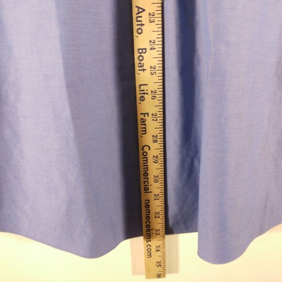 Brooks Brothers Madison dress shirt mens 16.5-35 L Large blue 1818 blue pima - Picture 5 of 7